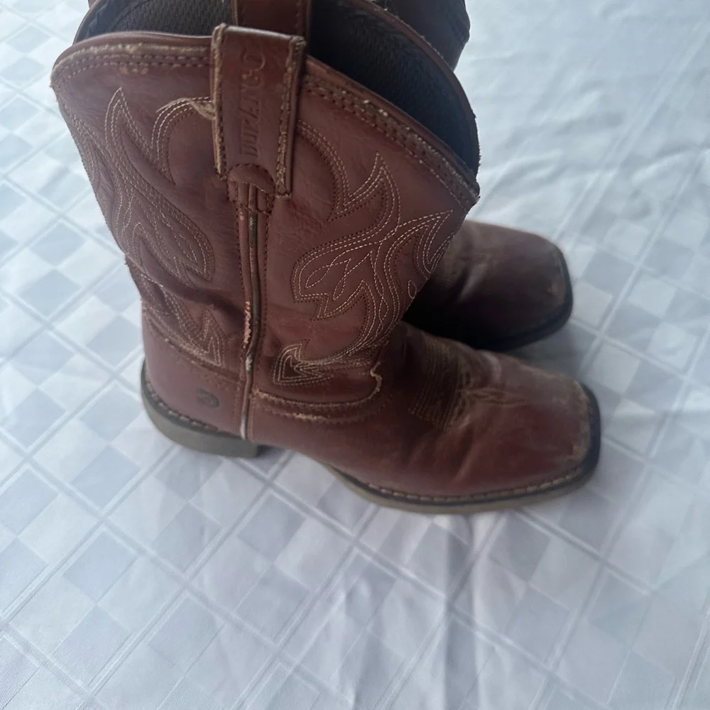 Durango Brown Western-Style boots children’s